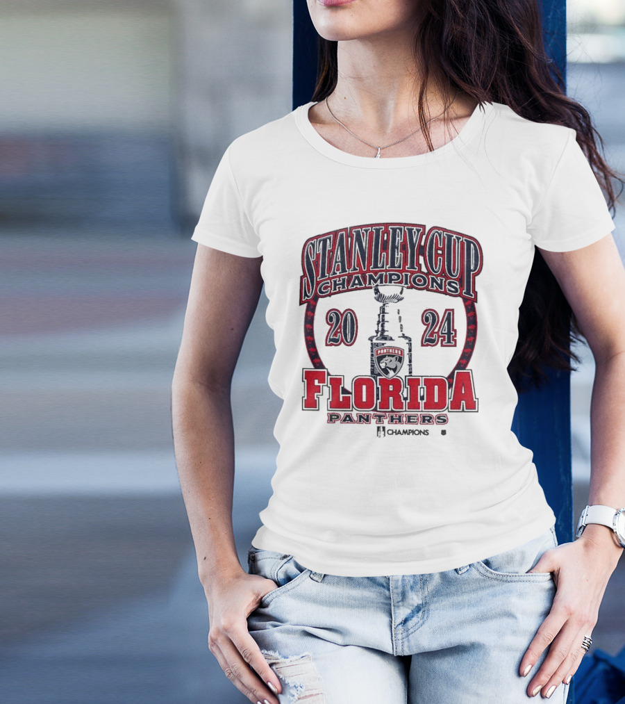 Florida Panthers Stanley Cup Champions 2024 Retro T-Shirt