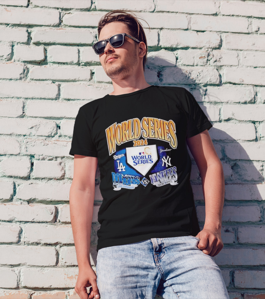 World Series 2024 Dodgers Los Angeles Vs Yankees New York T-Shirt