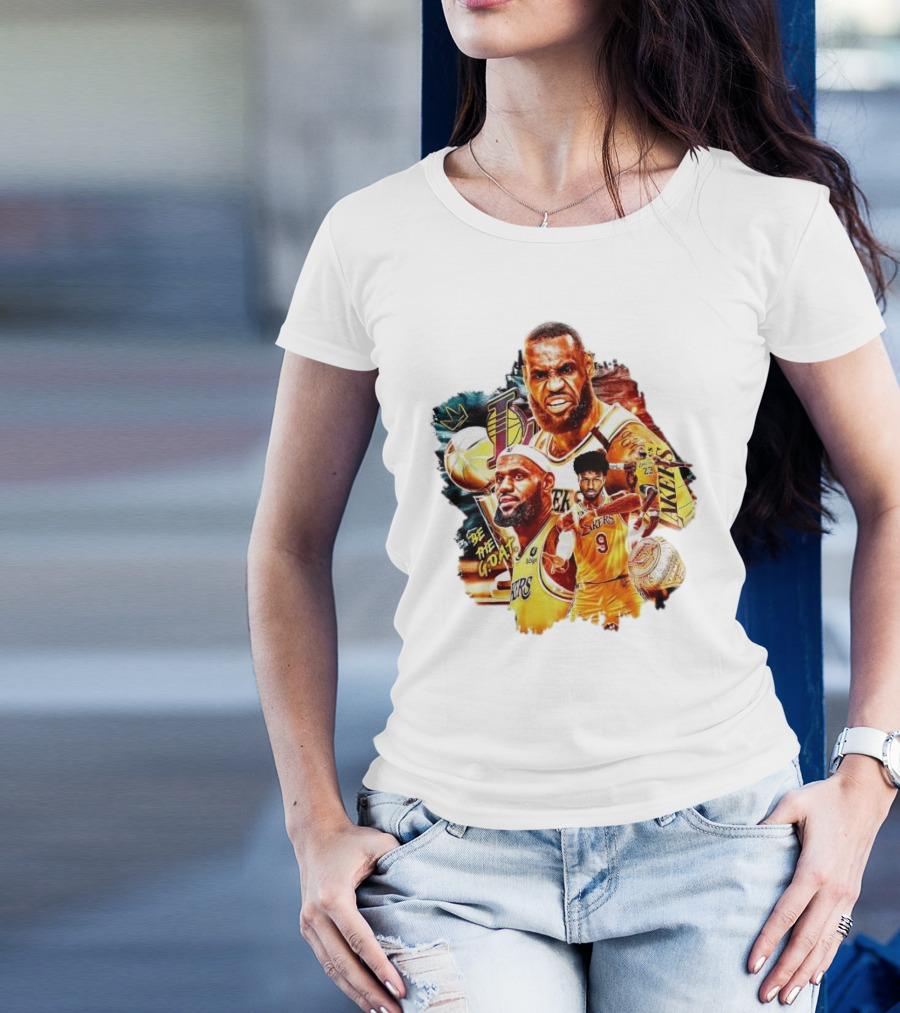 Lebron James Bronny James Lakers Be The Goat T-Shirt