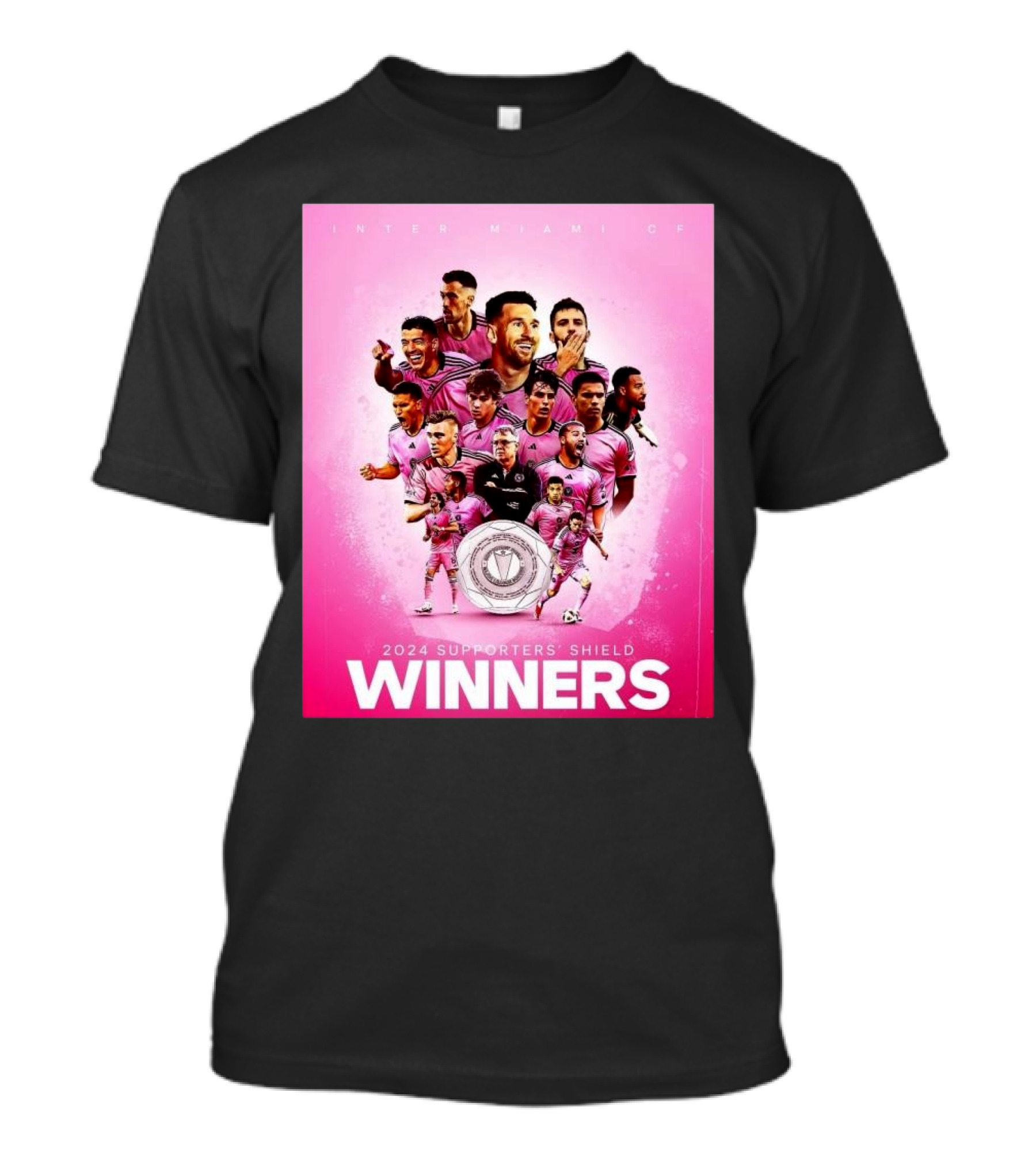Inter Miami CF 2024 Supporters’ Shield Winners T-Shirt