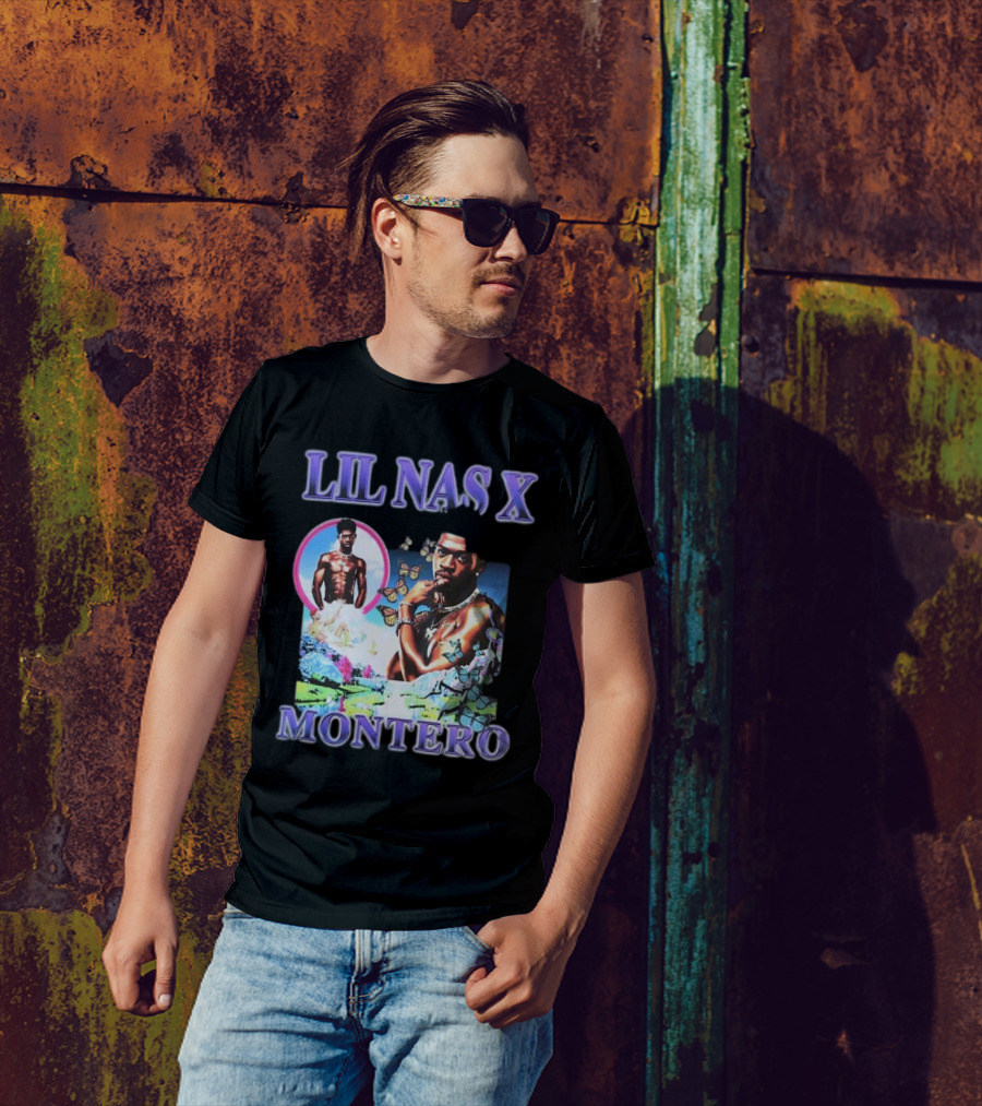 Lil Nas X Montero Butterflies Surreal T-Shirt