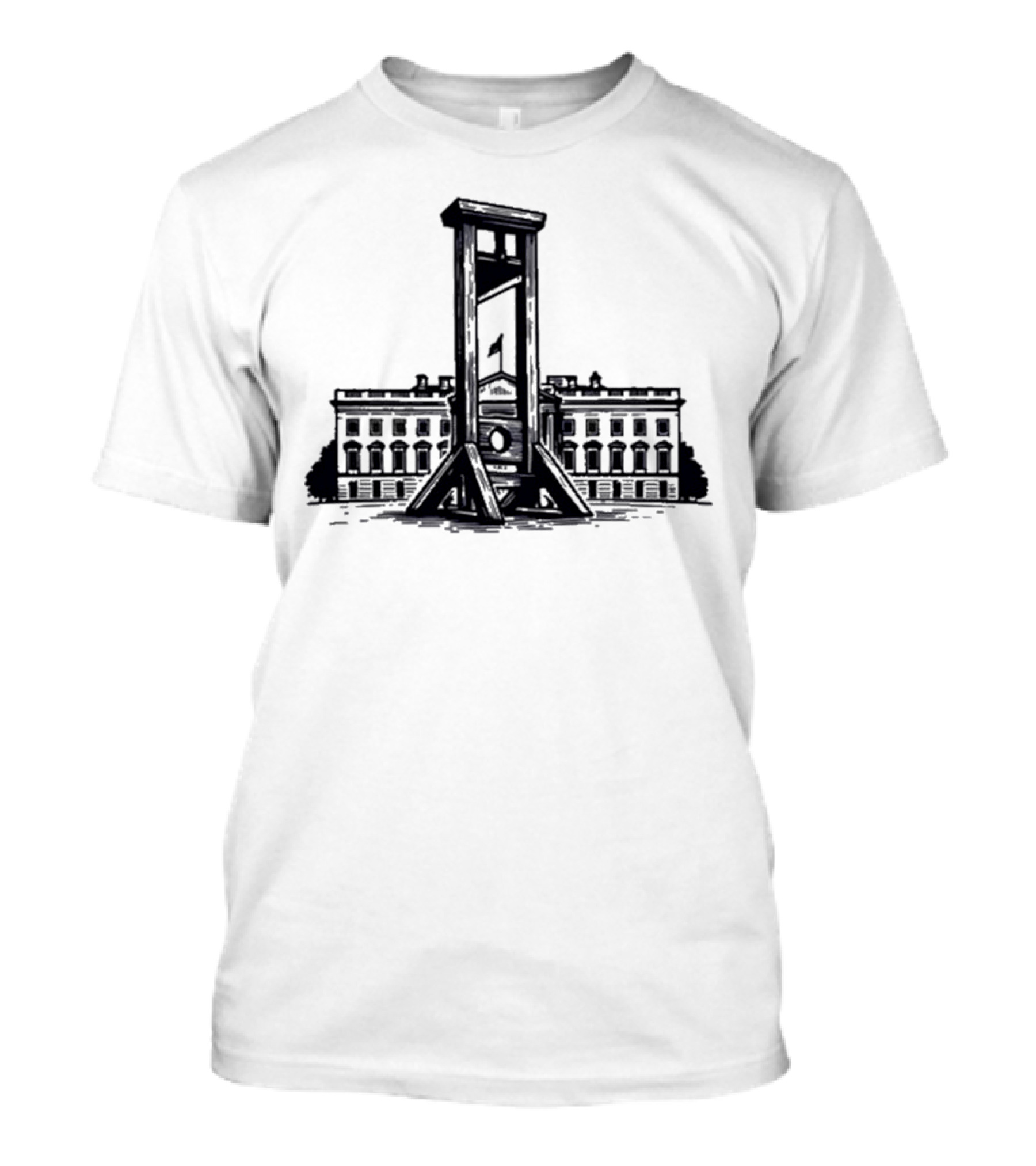 Guillotine Over Capitol 2024 Hasanabi No More Presidents T-Shirt