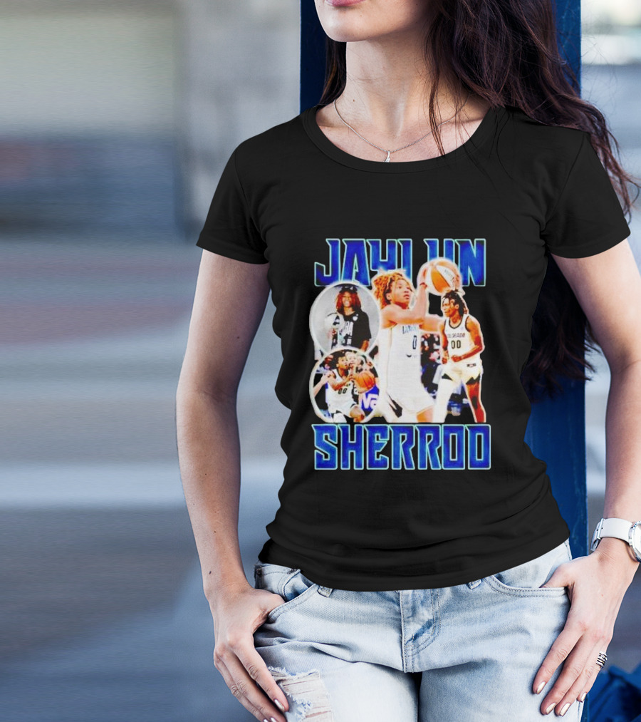 Jaylyn Sherrod Basketball Action Highlights T-Shirt