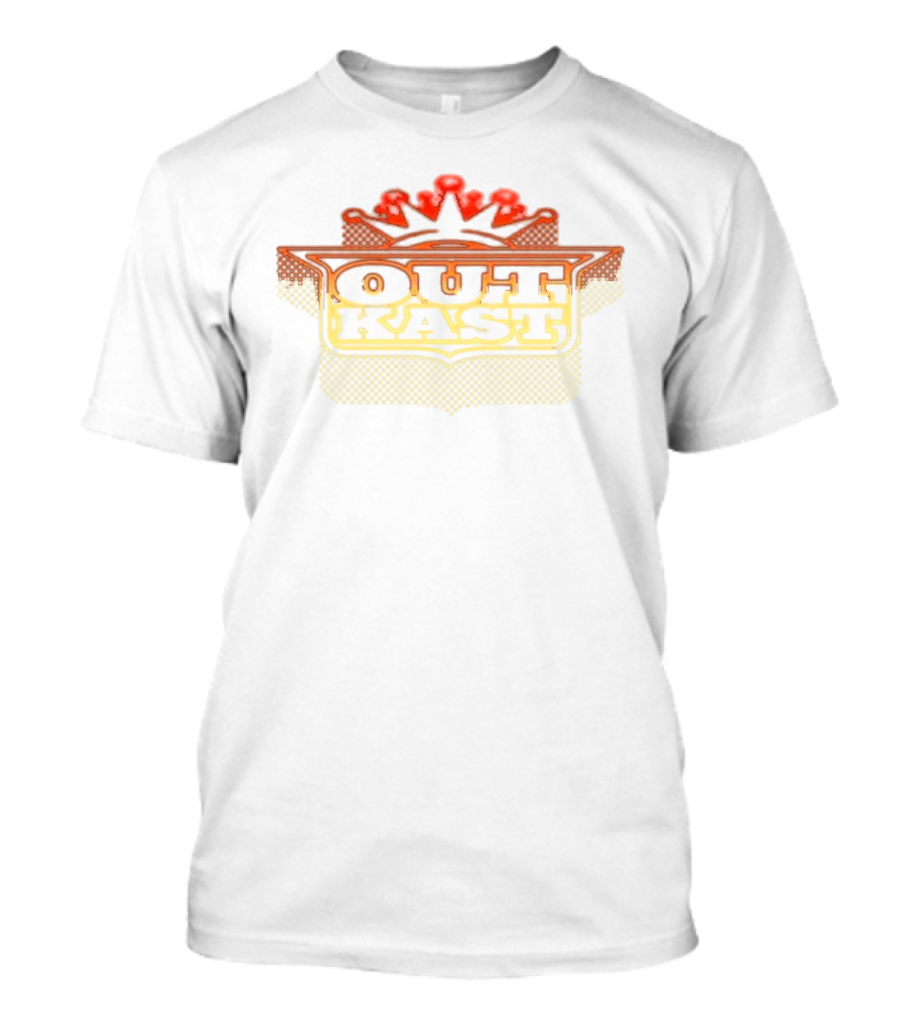 Outkast Gradient Crown Gold Dot T-Shirt