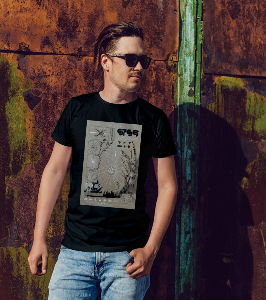 STS9 ACL Live At Moody Theater Austin Texas Spider Web Imagery October 31 November 1 T-Shirt