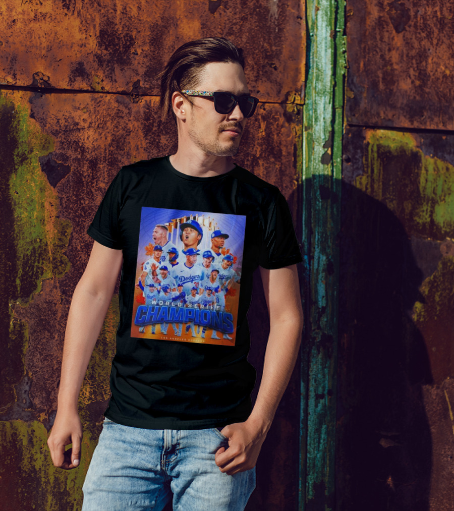 Los Angeles Dodgers World Series Champions T-Shirt