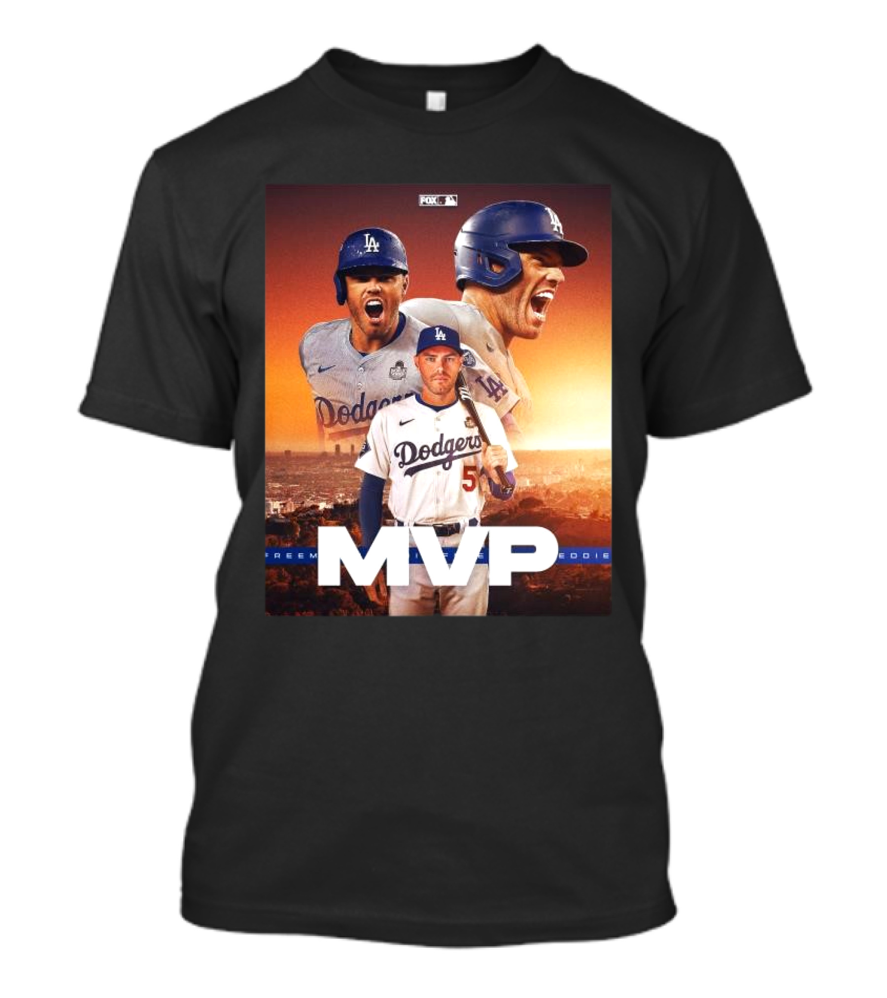 Los Angeles Dodgers Freeman Freddie MVP 2024 Fox MLB T-Shirt