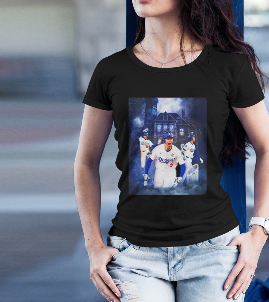 A Thrilling October For The Ages Los Angeles Dodgers World Series 2024 Champions T-Shirt