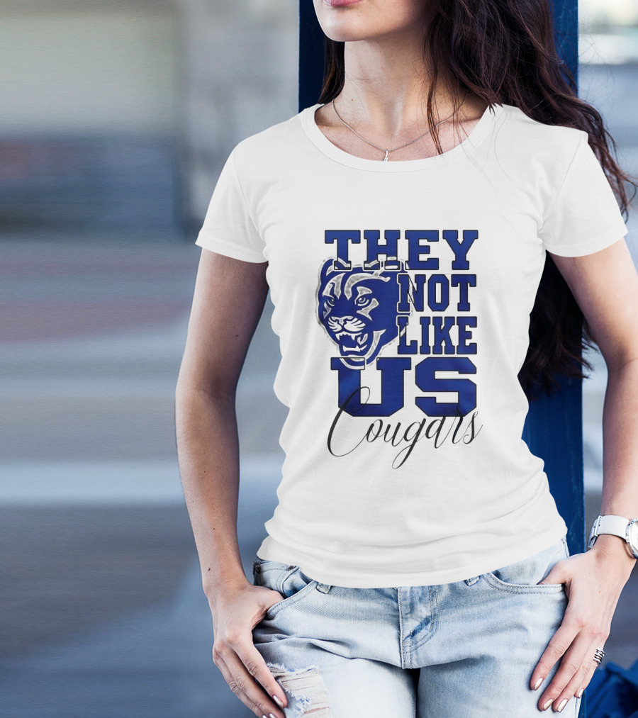 BYU Cougars Football Team 2024 They Not Like Us Cougars T-Shirt
