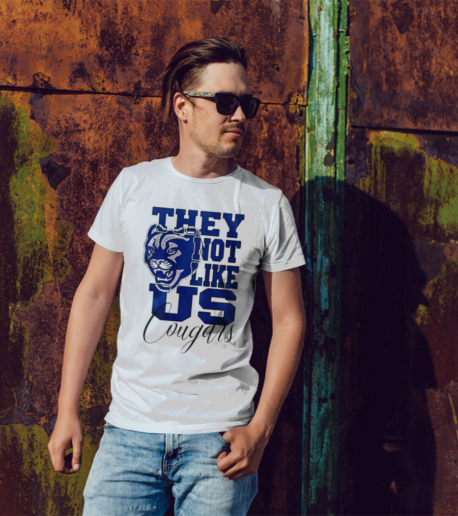 BYU Cougars Football Team 2024 They Not Like Us Cougars T-Shirt