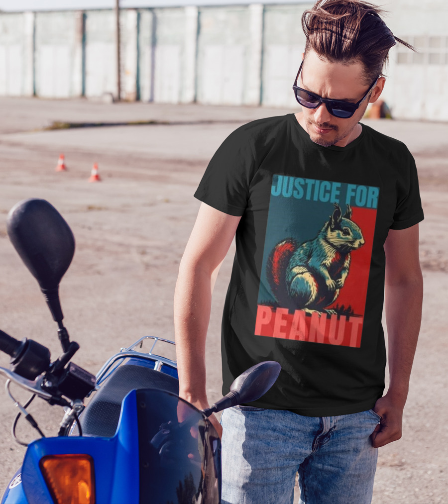 Justice For Peanut 2024 Squirrel T-Shirt