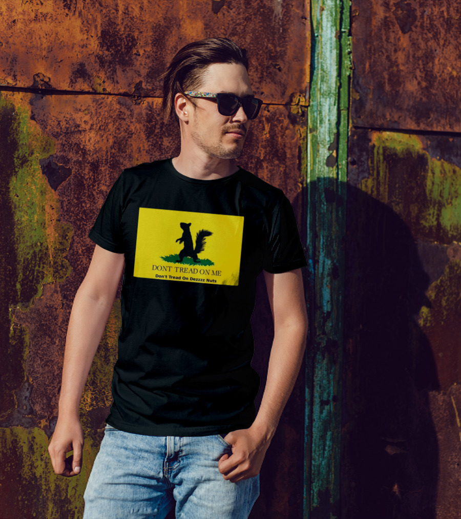 Justice For Peanut Don't Tread On Me Don’t Tread On Dezzzz Nuts T-Shirt