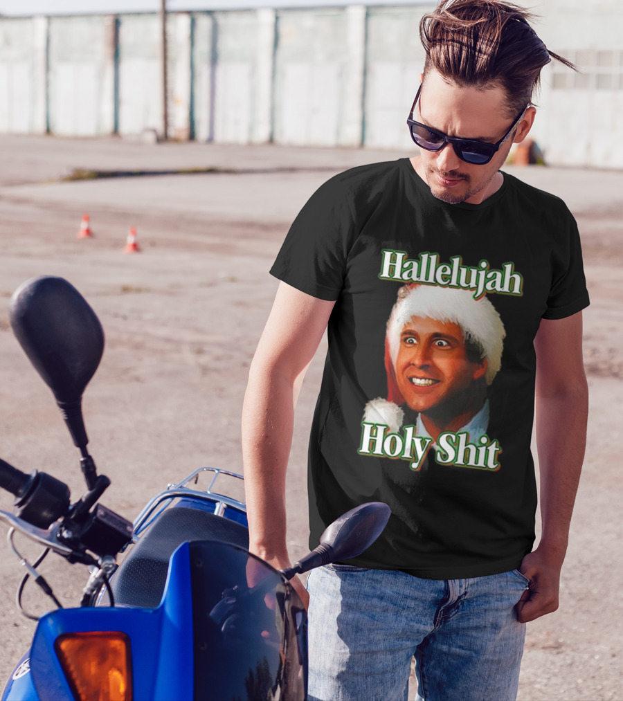 Hallelujah Holy Shit Christmas Vacation T-Shirt
