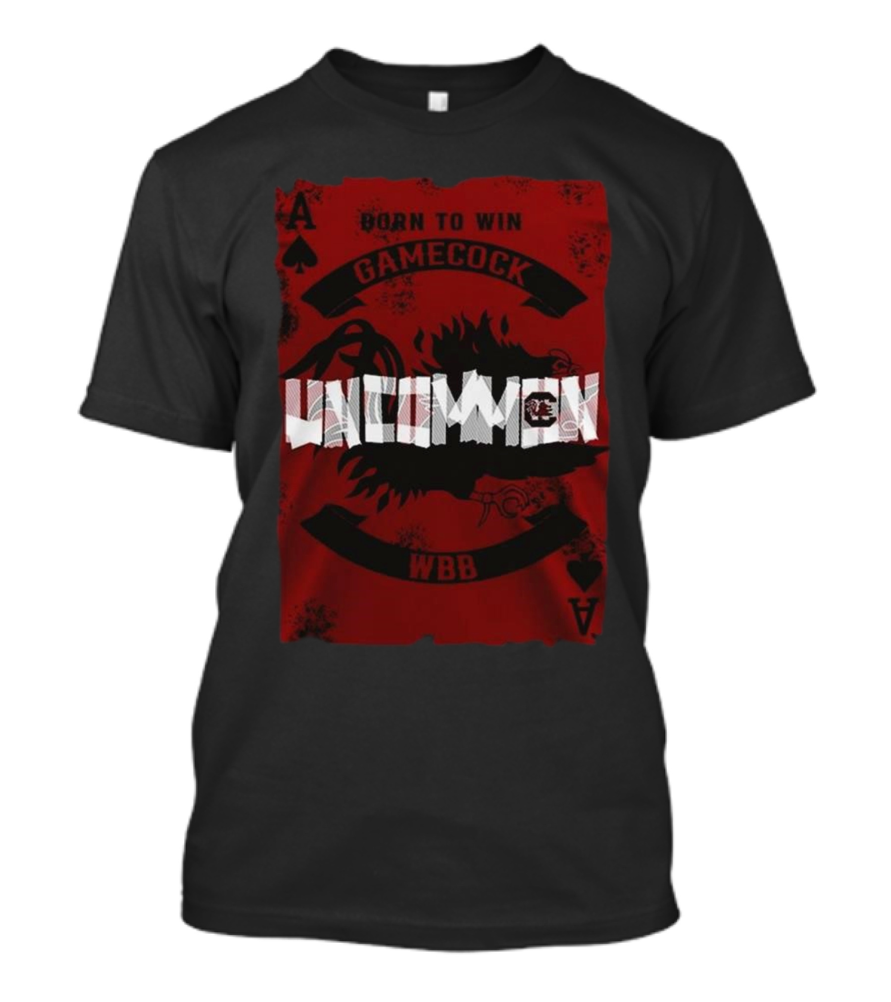 Born To Win Gamecock UNCOMMON Women’s Basketball WBB T-Shirt
