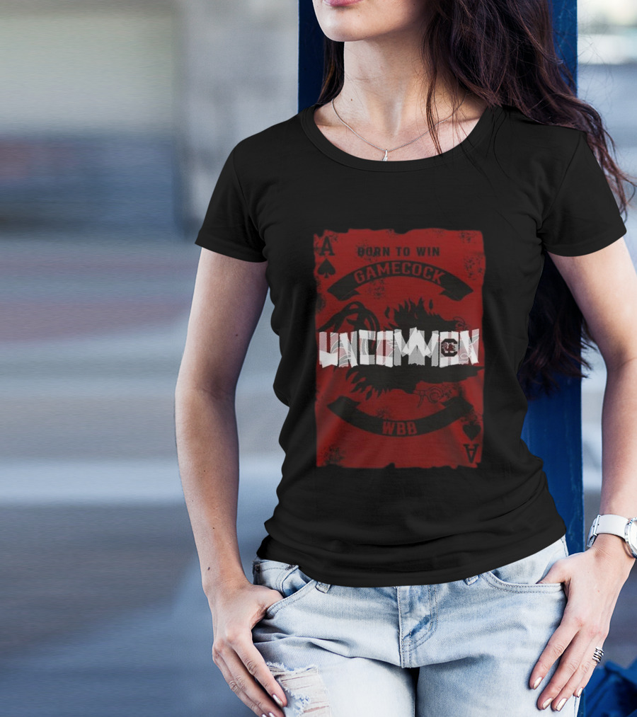 Born To Win Gamecock UNCOMMON Women’s Basketball WBB T-Shirt
