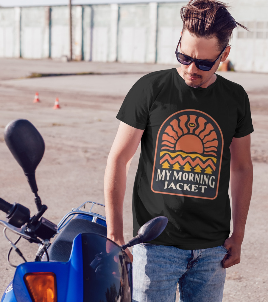 My Morning Jacket Sunrise Waves Solar Flare T-Shirt