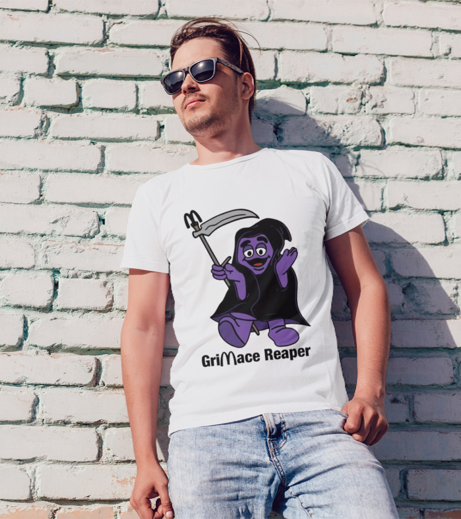 Grimace Reaper Grimace McDonald’s Crossover T-Shirt