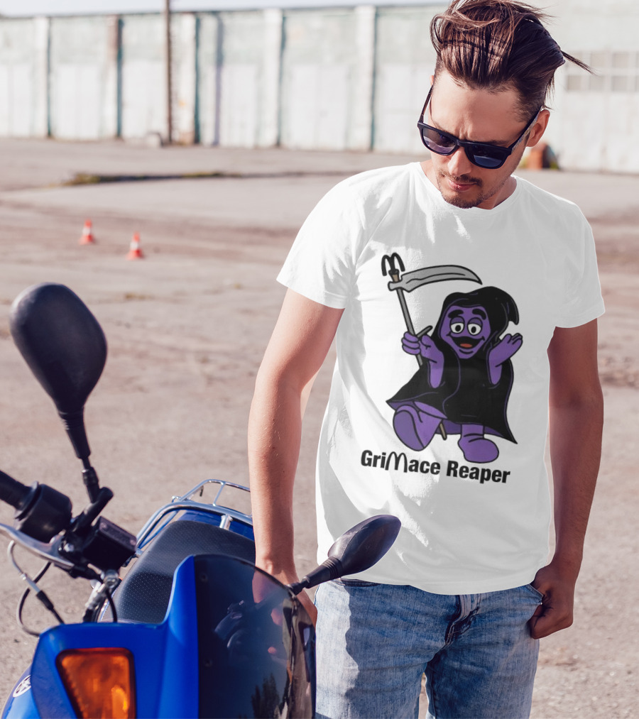 Grimace Reaper Grimace McDonald’s Crossover T-Shirt
