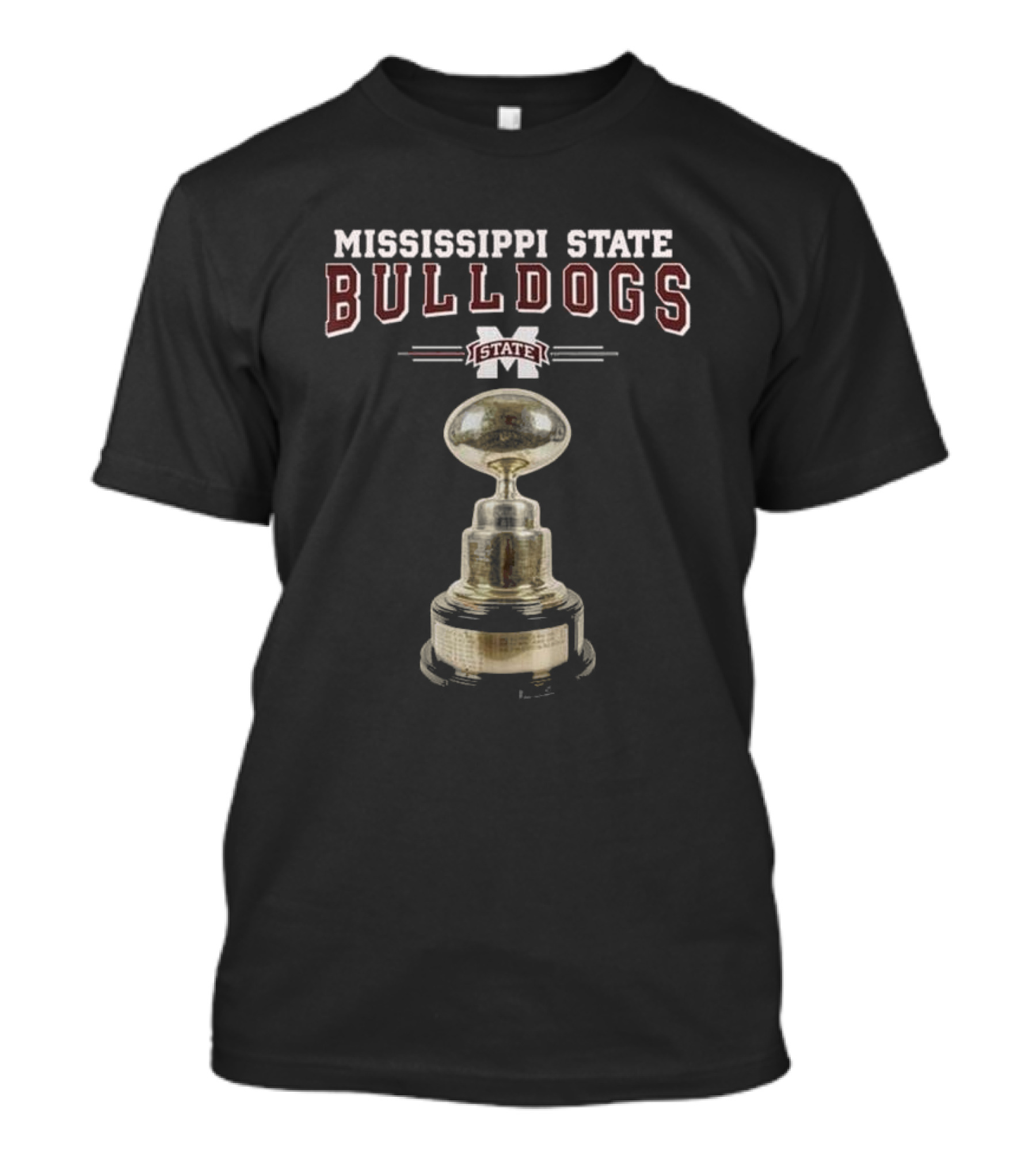 Mississippi State Bulldogs 2024 Egg Bowl Champions Trophy T-Shirt