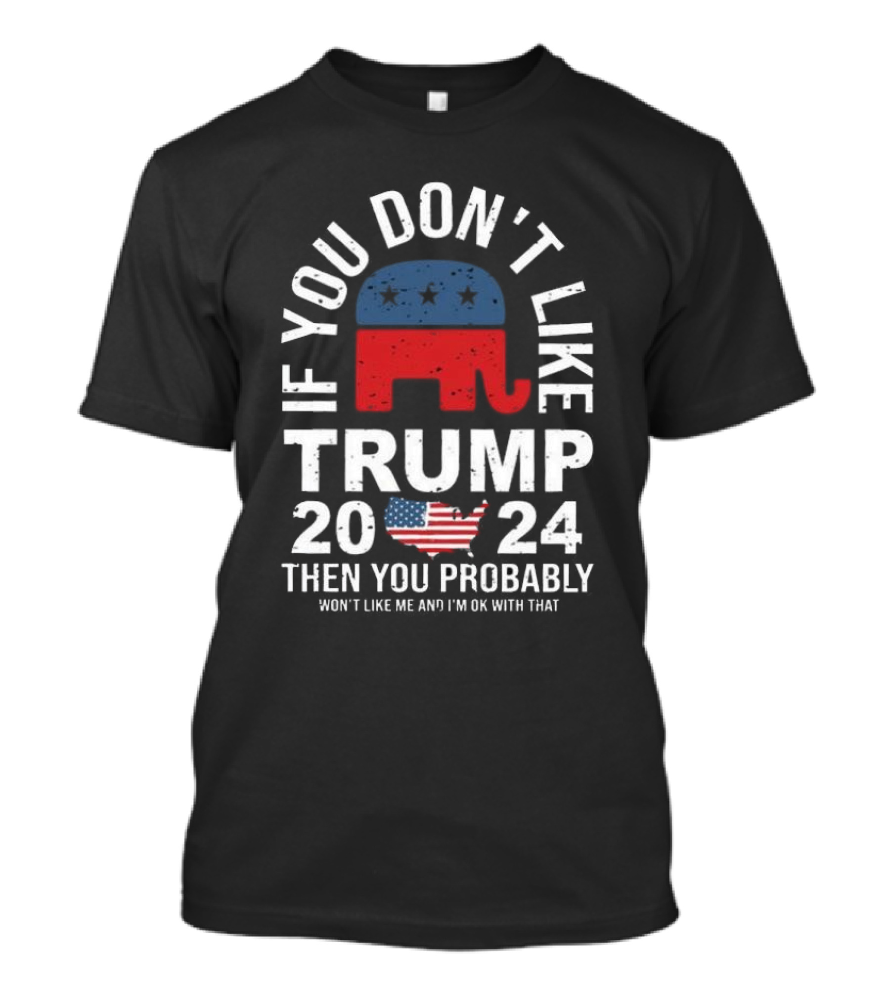 If You Don't Like Trump 2024 Then You Probably Won't Like Me And I'm Ok With That T-Shirt