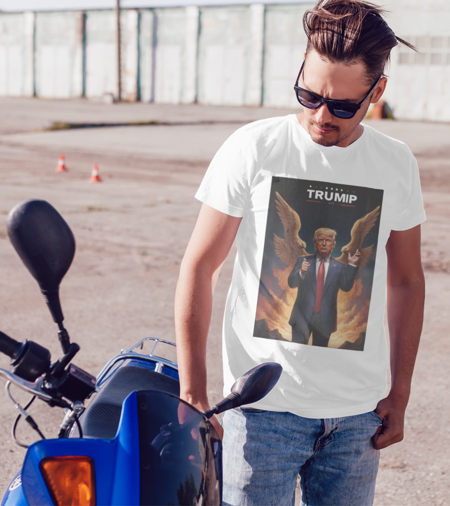 TRUMP 2024 Angel Wings Make America Great Again Victory T-Shirt