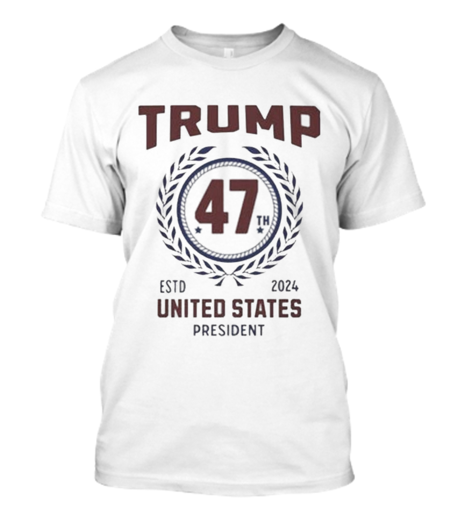 Trump 47th President ESTD 2024 United States President T-Shirt
