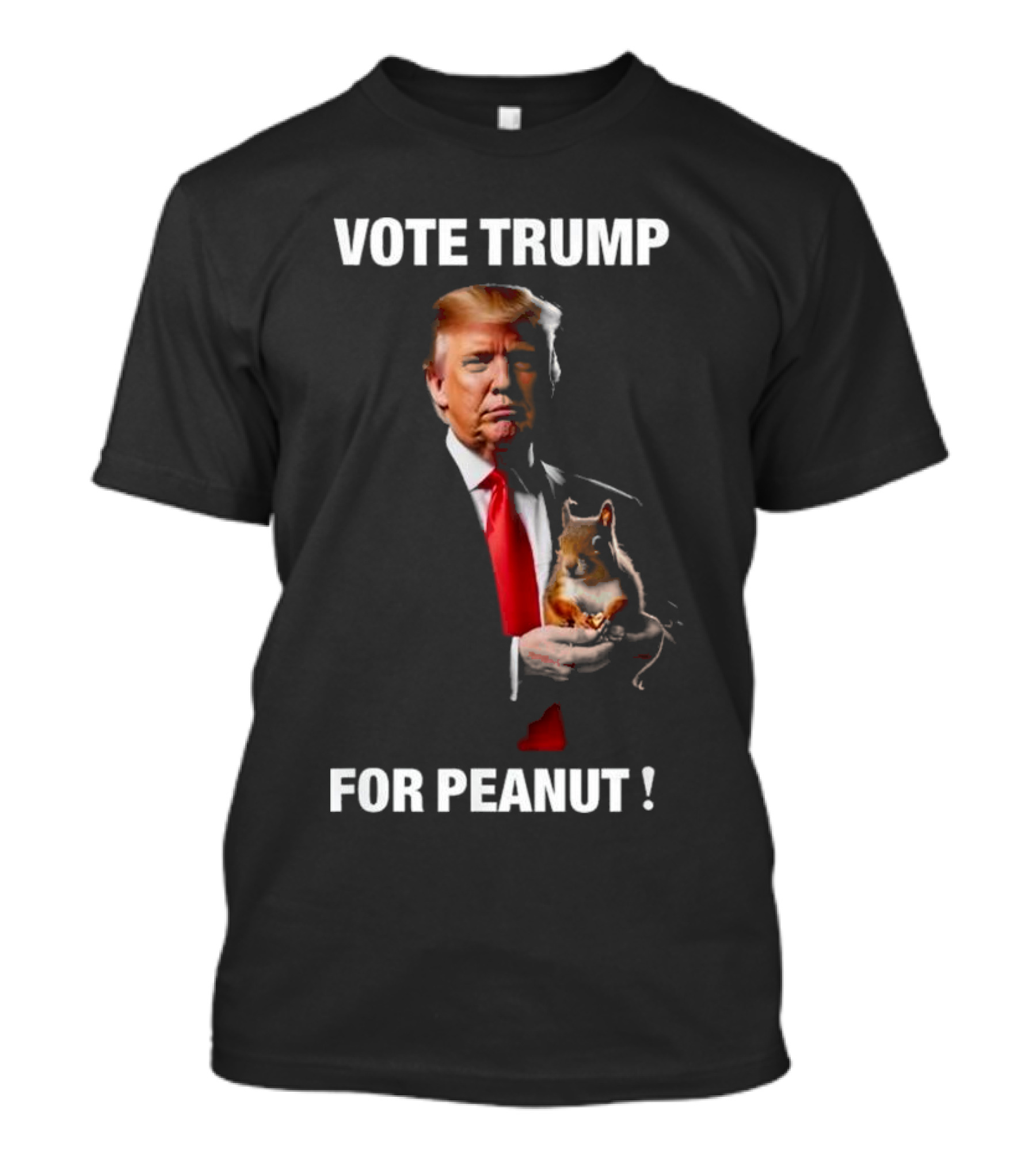 Vote Trump Huge Squirrel For Peanut T-Shirt