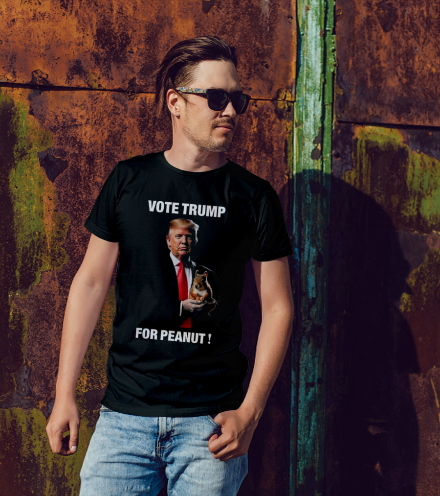 Vote Trump Huge Squirrel For Peanut T-Shirt