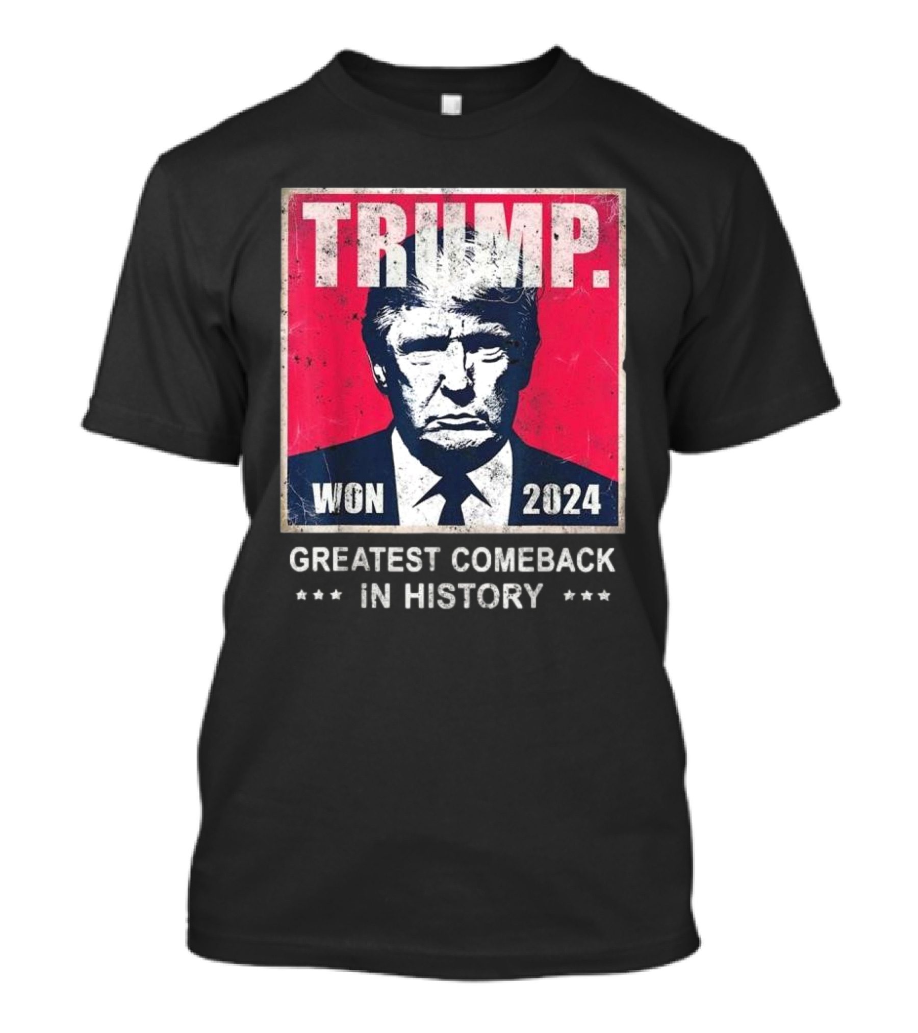 Trump Won 2024 Greatest Comeback In History T-Shirt