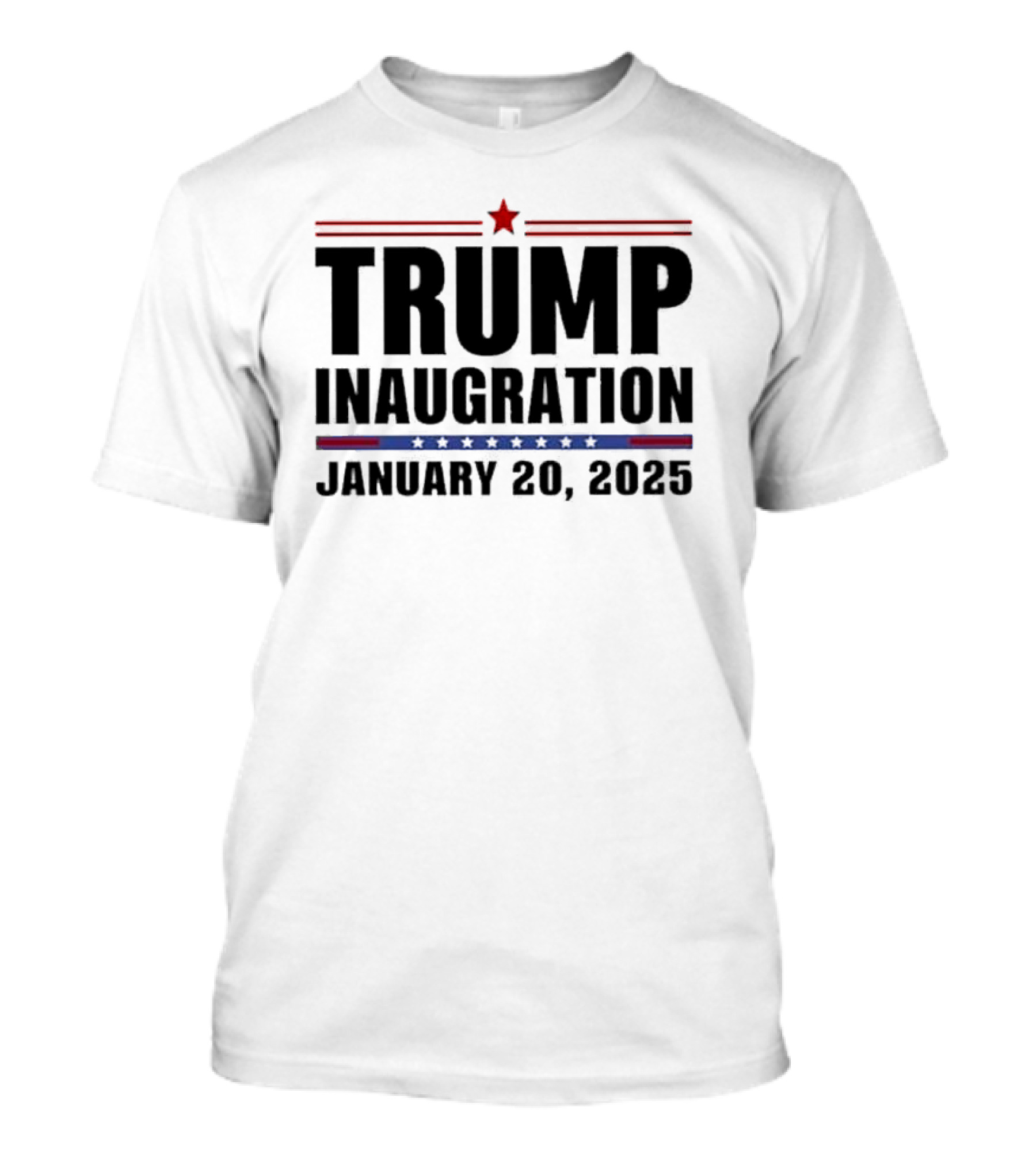 Trump Inauguration January 20 2025 Star And Stripes T-Shirt