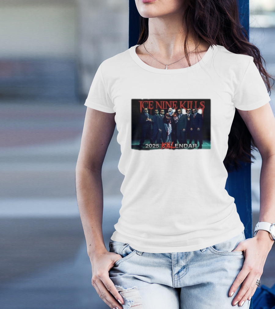 Ice Nine Kills 2025 Killendar Holiday T-Shirt