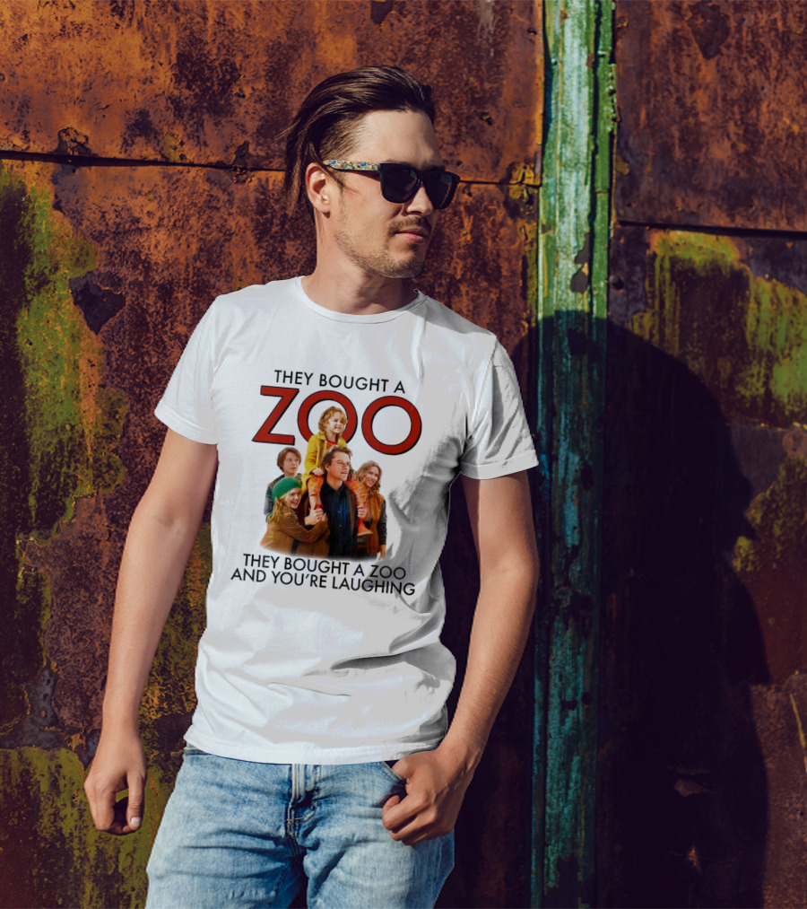 They Bought A Zoo You're Laughing Movie Poster Family Group T-Shirt