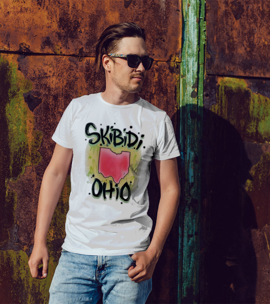 Foolish Gamers Skibidi Ohio Map T-Shirt