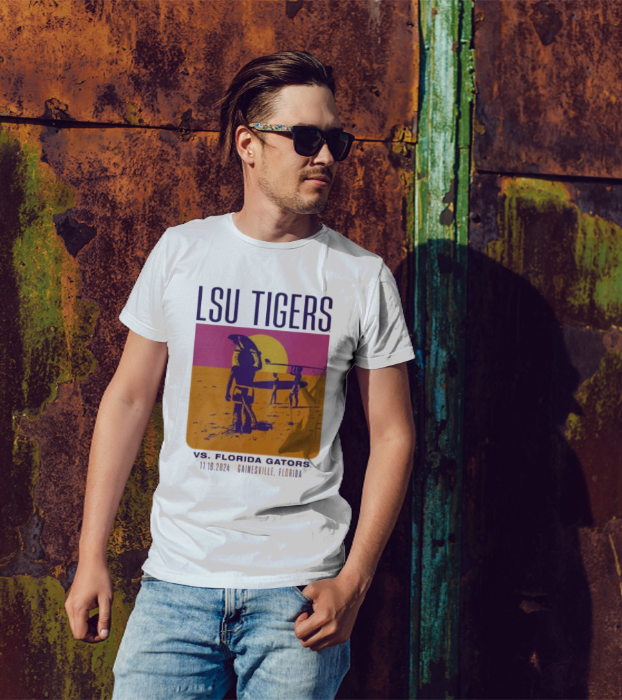 LSU Tigers Vs Florida Gators 11.16.2024 Gainesville Florida T-Shirt