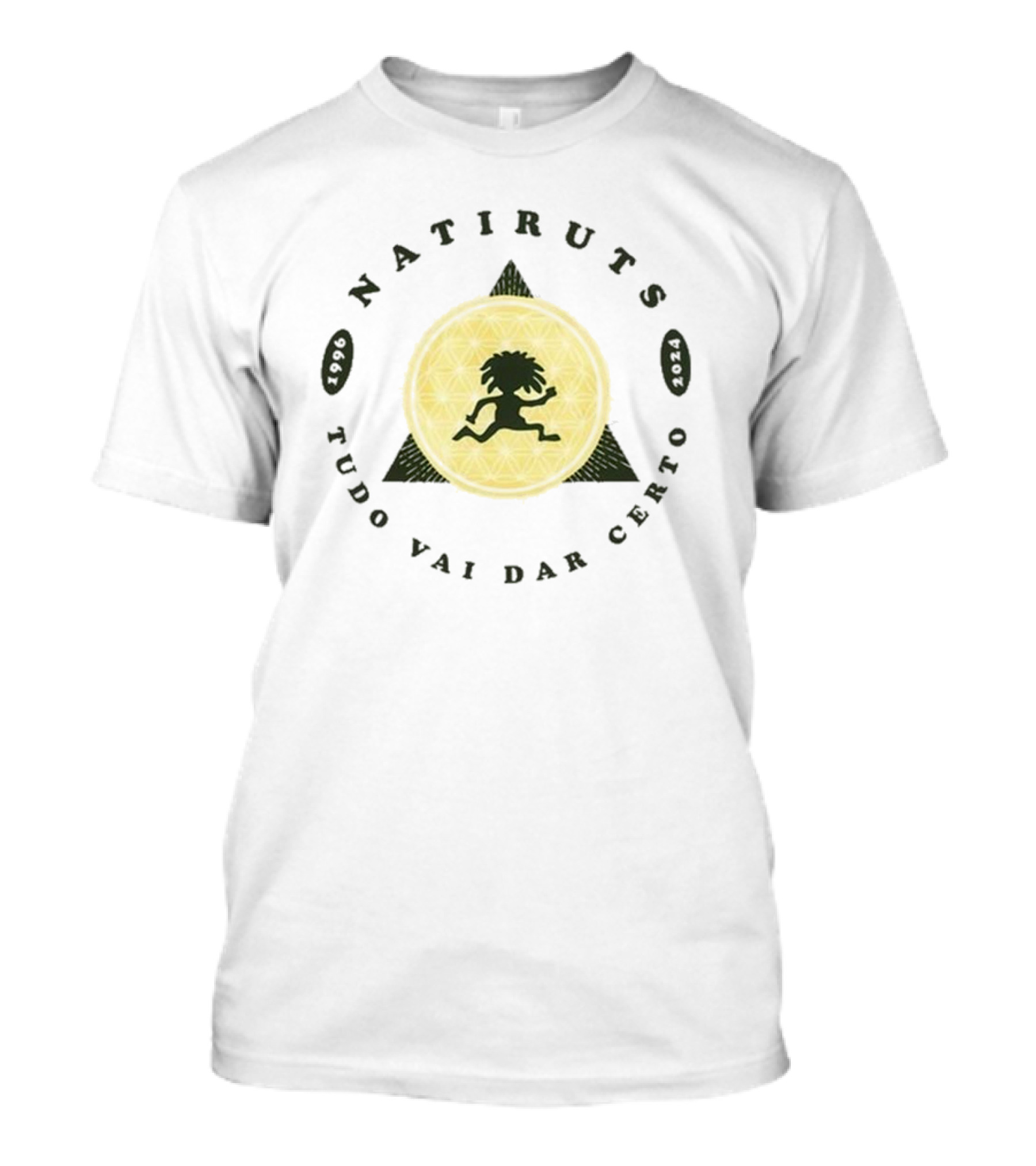 Natiruts 1996 2024 Triângulo Tudo Vai Dar Certo T-Shirt