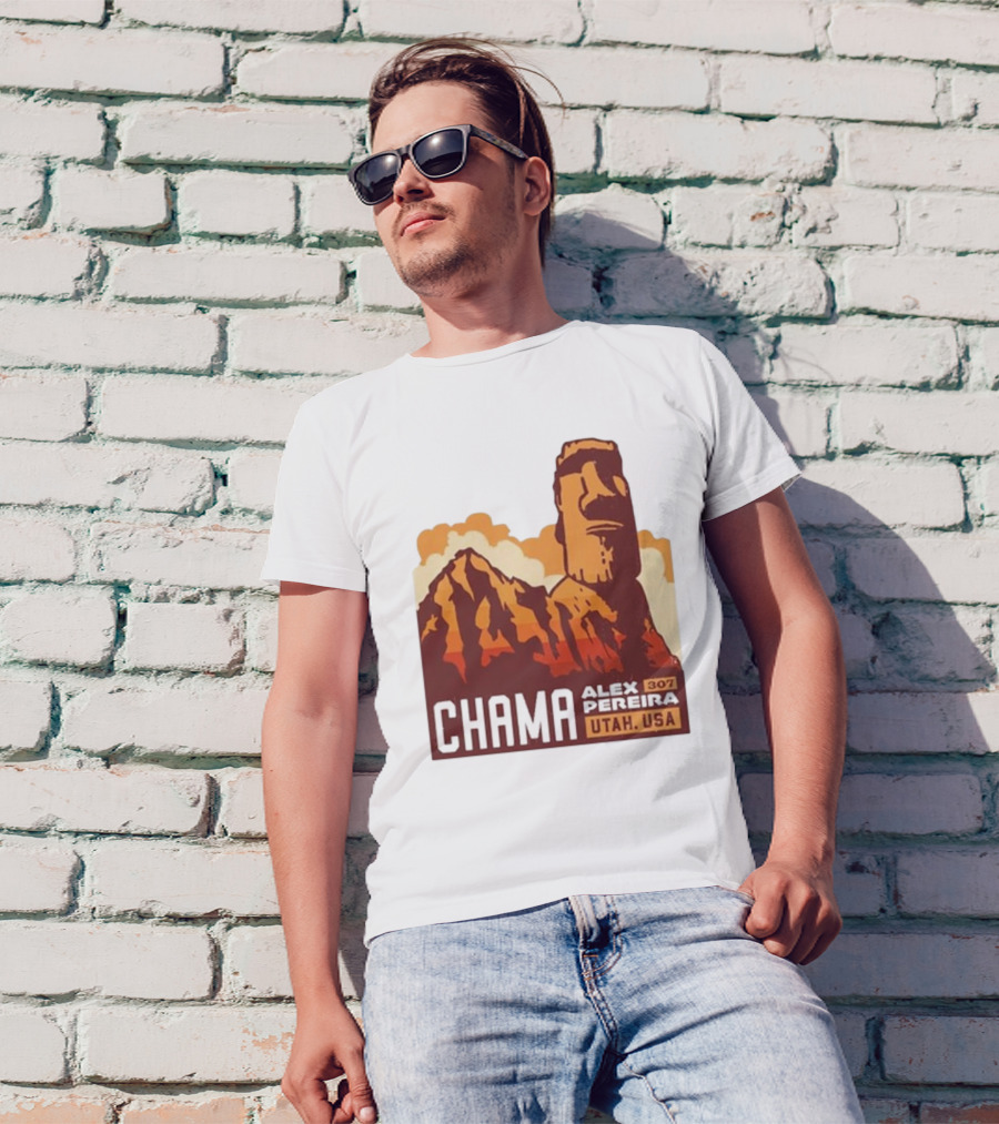 Chama Alex Pereira 307 Stonehead Utah USA T-Shirt