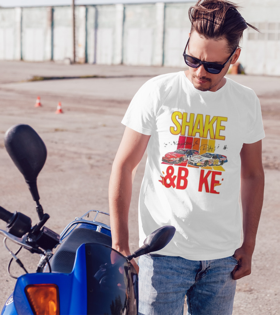 SHAKE And BAKE NASCAR Racing Talladega Nights Ricky Bobby T-Shirt