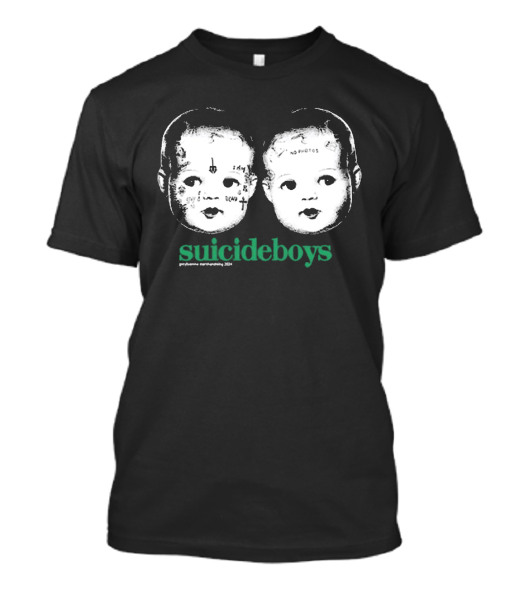 Suicideboys NO PHOTOS Psychowave Merchandising 2024 G59 T-Shirt