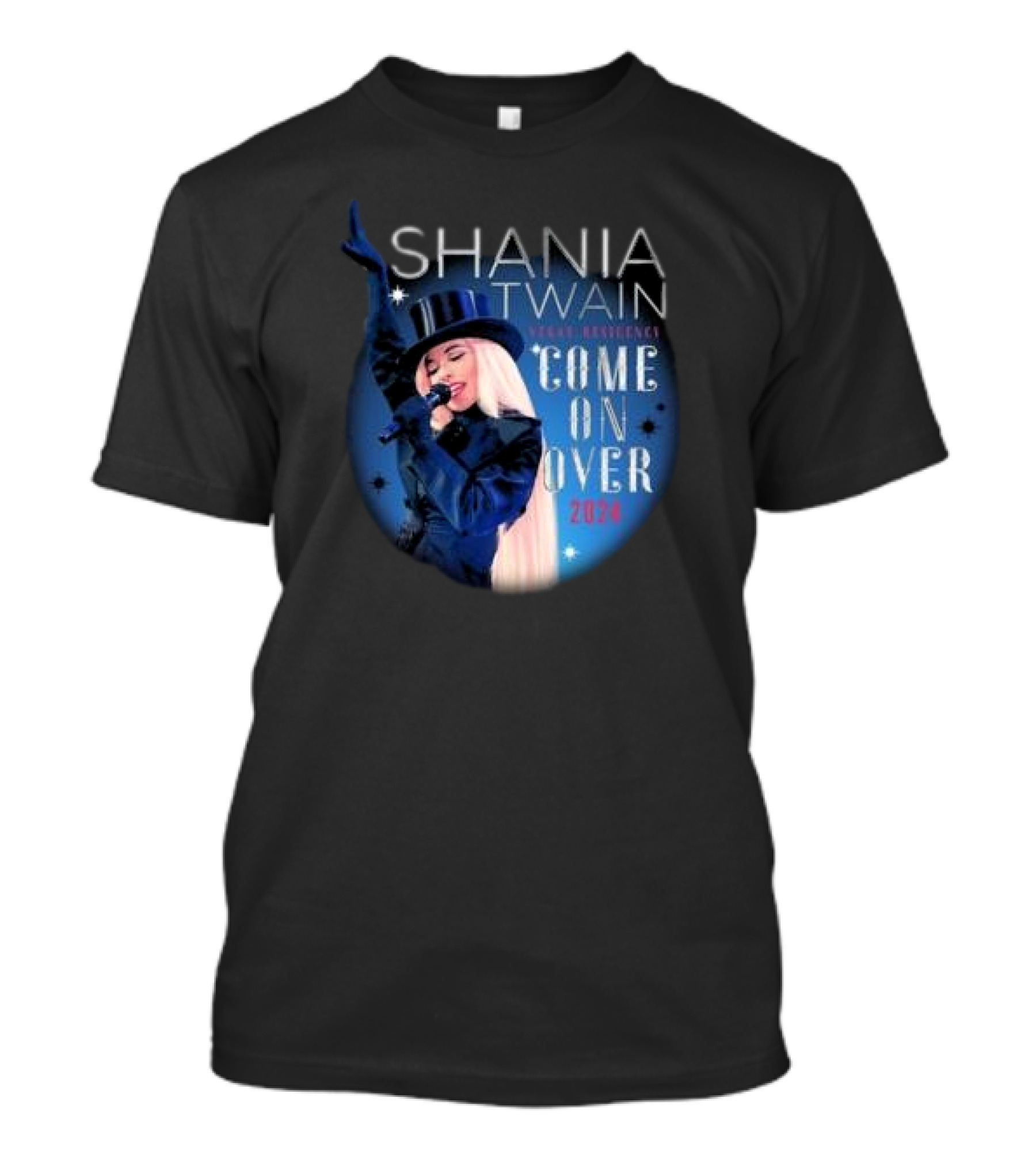 Shania Twain 2024 Come On Over Vegas Residency T-Shirt