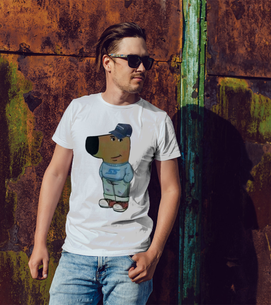 Williams Racing 55 Chill Guy Dog Hat T-Shirt