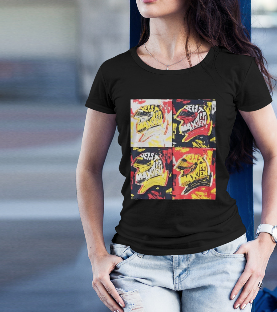 Red Bull Racing Verstappen Pop Art Helmet T-Shirt