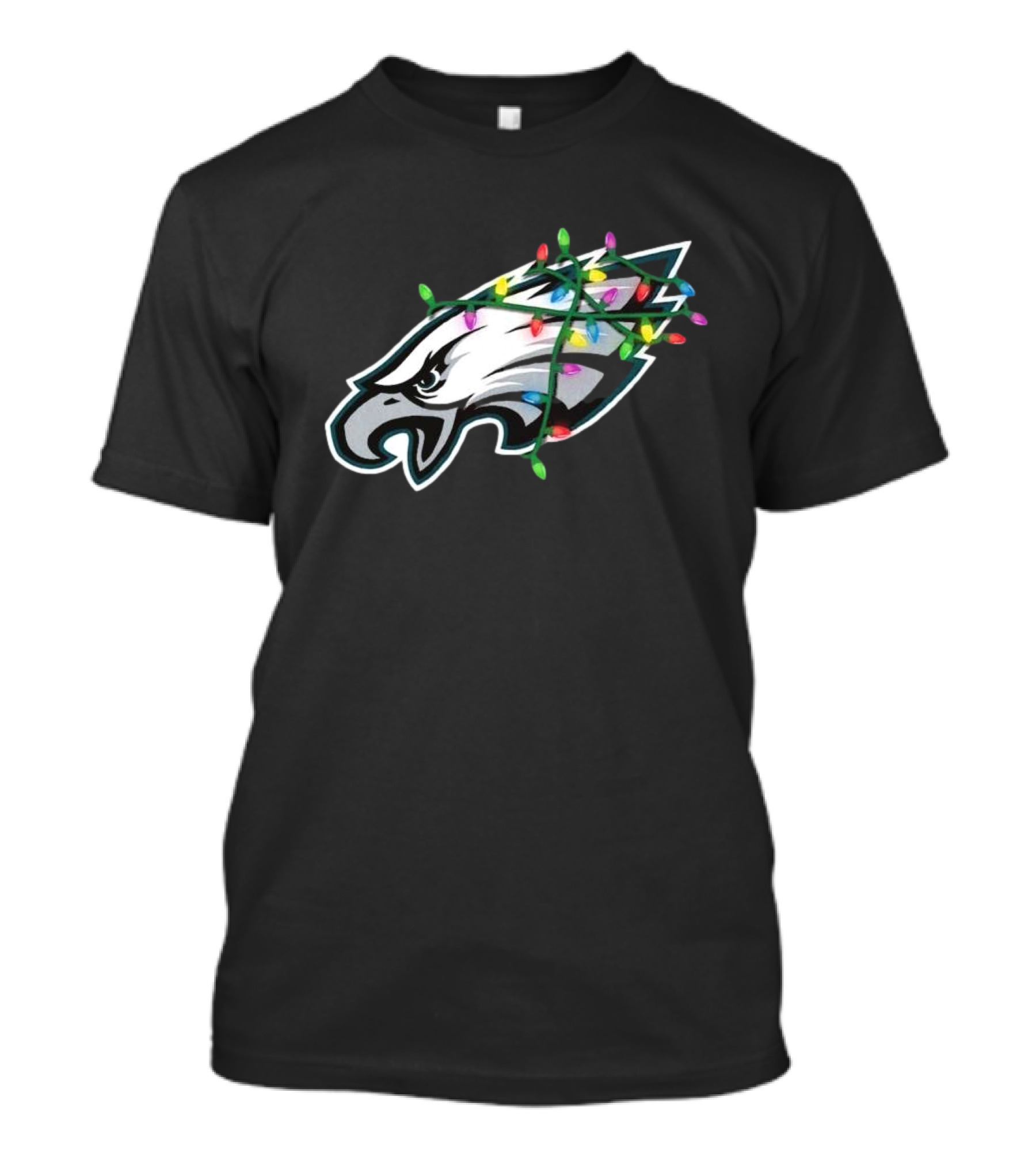 Philadelphia Eagles Holiday Lights 2024 Primary T-Shirt