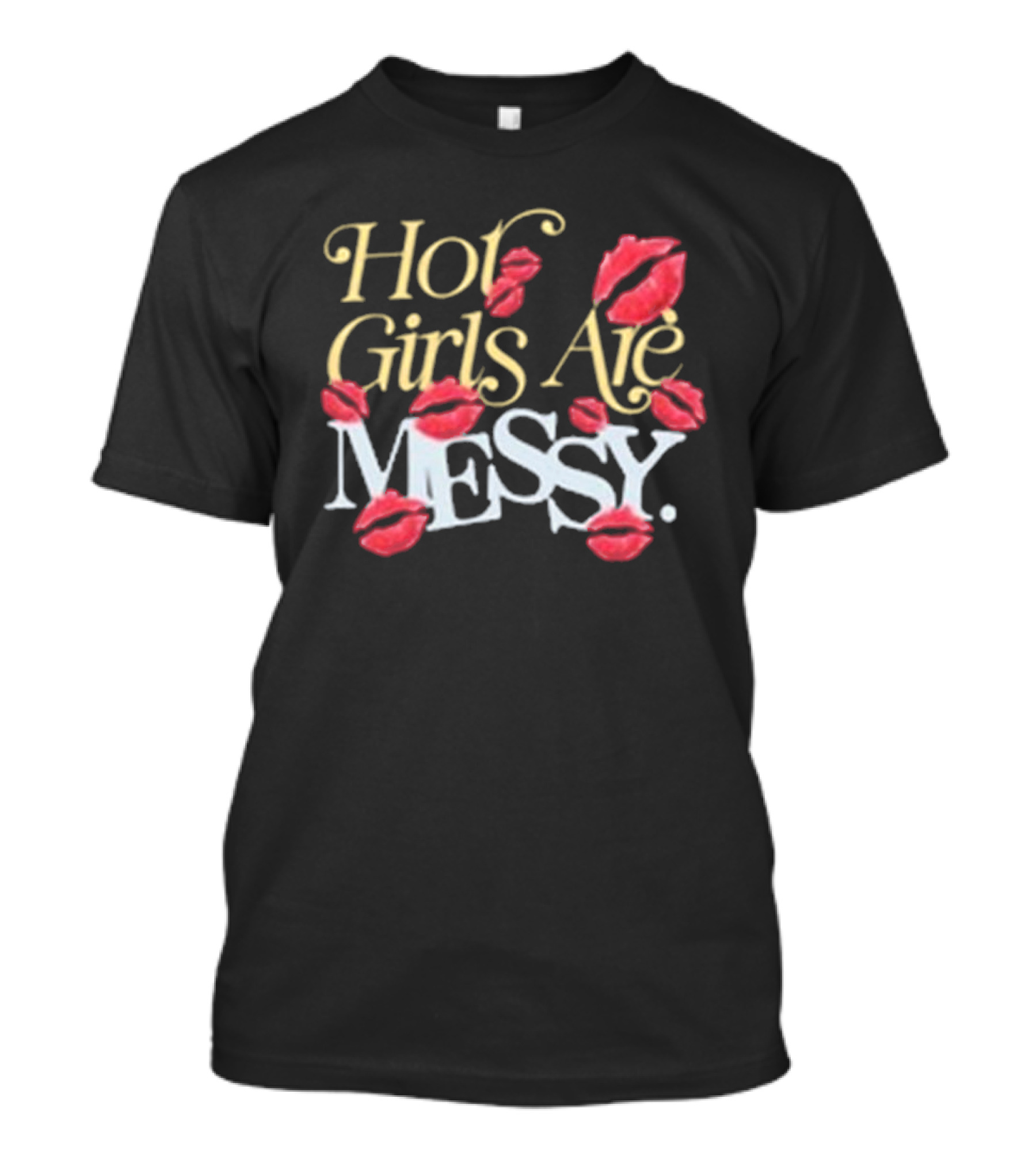 Alix Earle Hot Girls Are Messy Lips T-Shirt