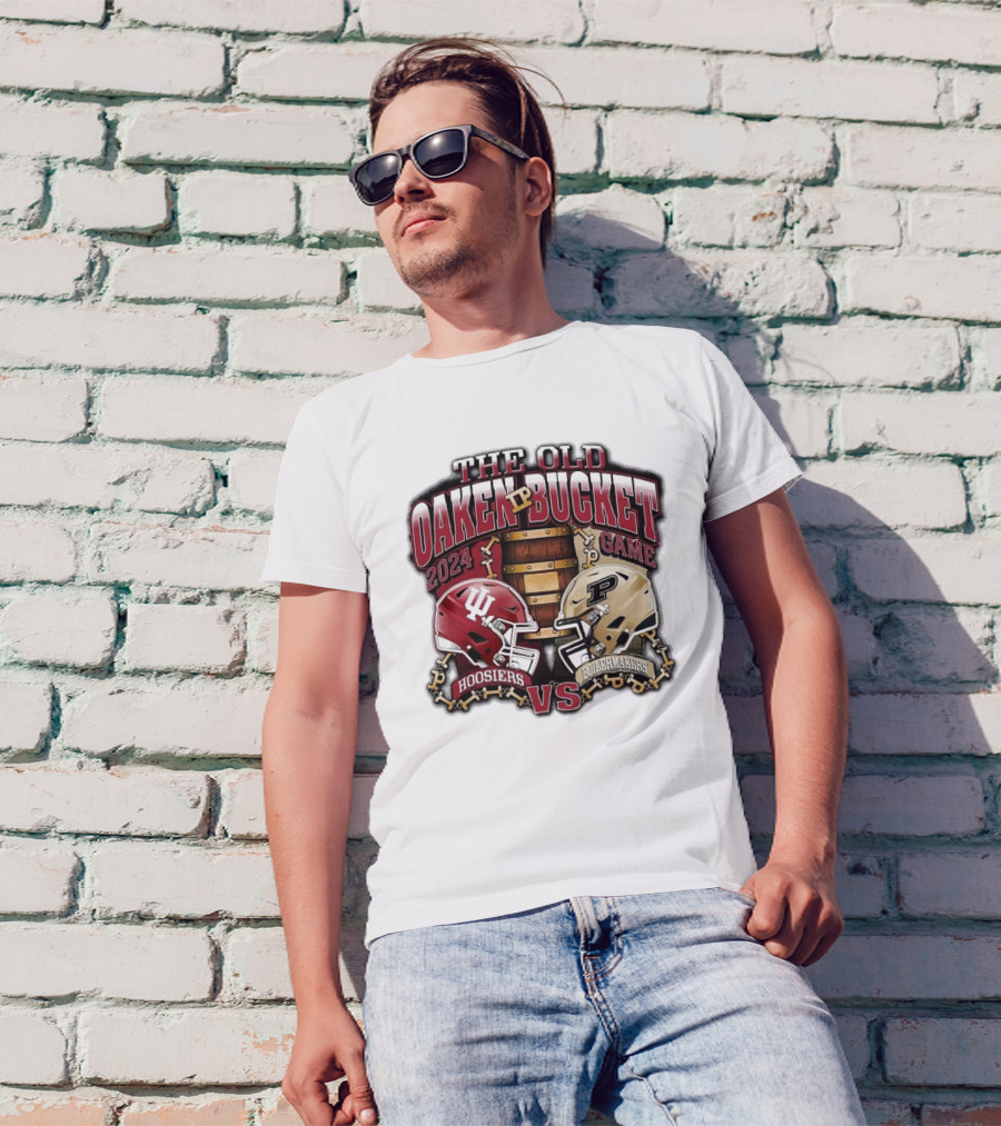 The Old Oaken Bucket 2024 Hoosiers Vs Boilermakers Game T-Shirt