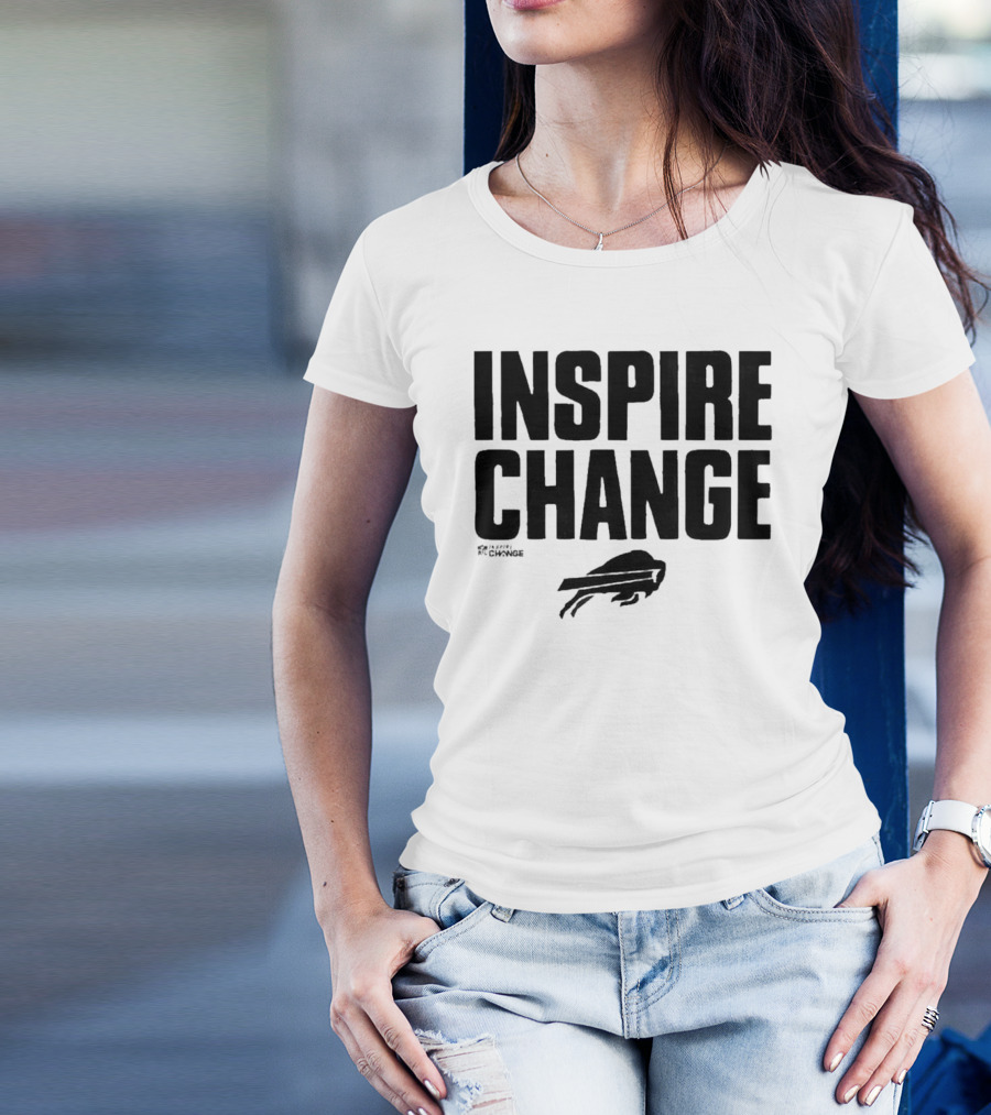 Buffalo Bills Inspire Change 2024 NFL Movement T-Shirt