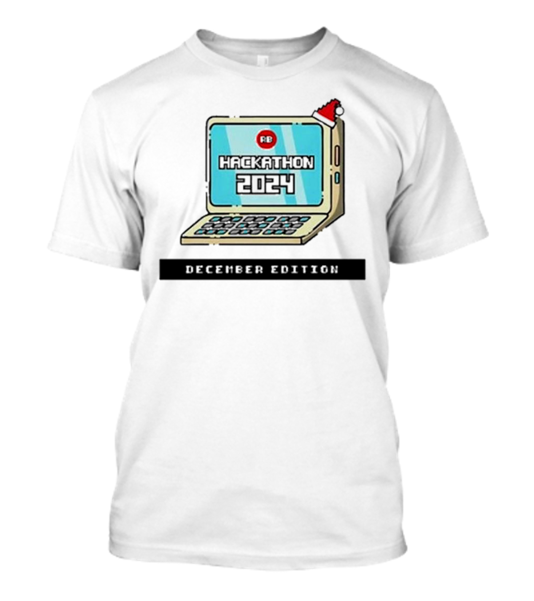 Hackathon 2024 December Edition Christmas Laptop T-Shirt
