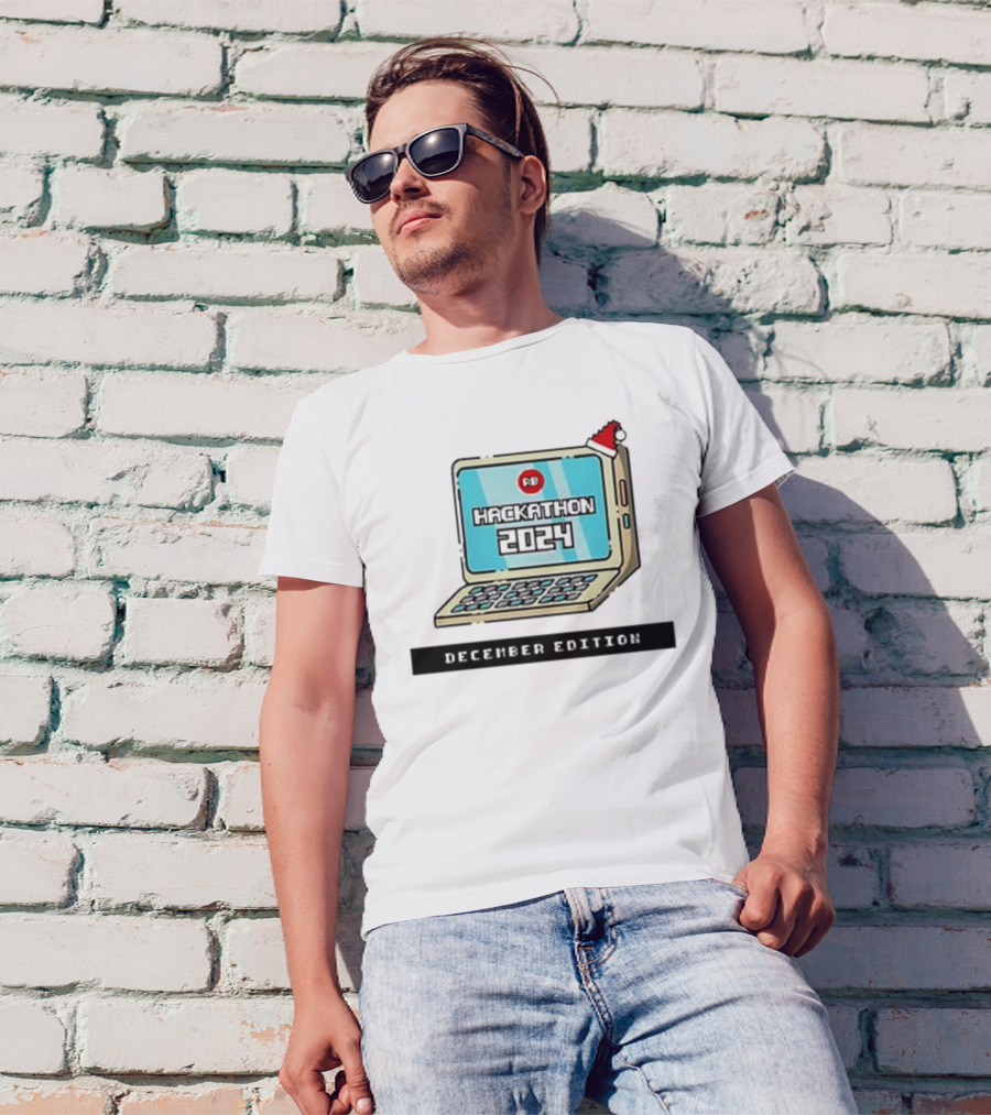 Hackathon 2024 December Edition Christmas Laptop T-Shirt