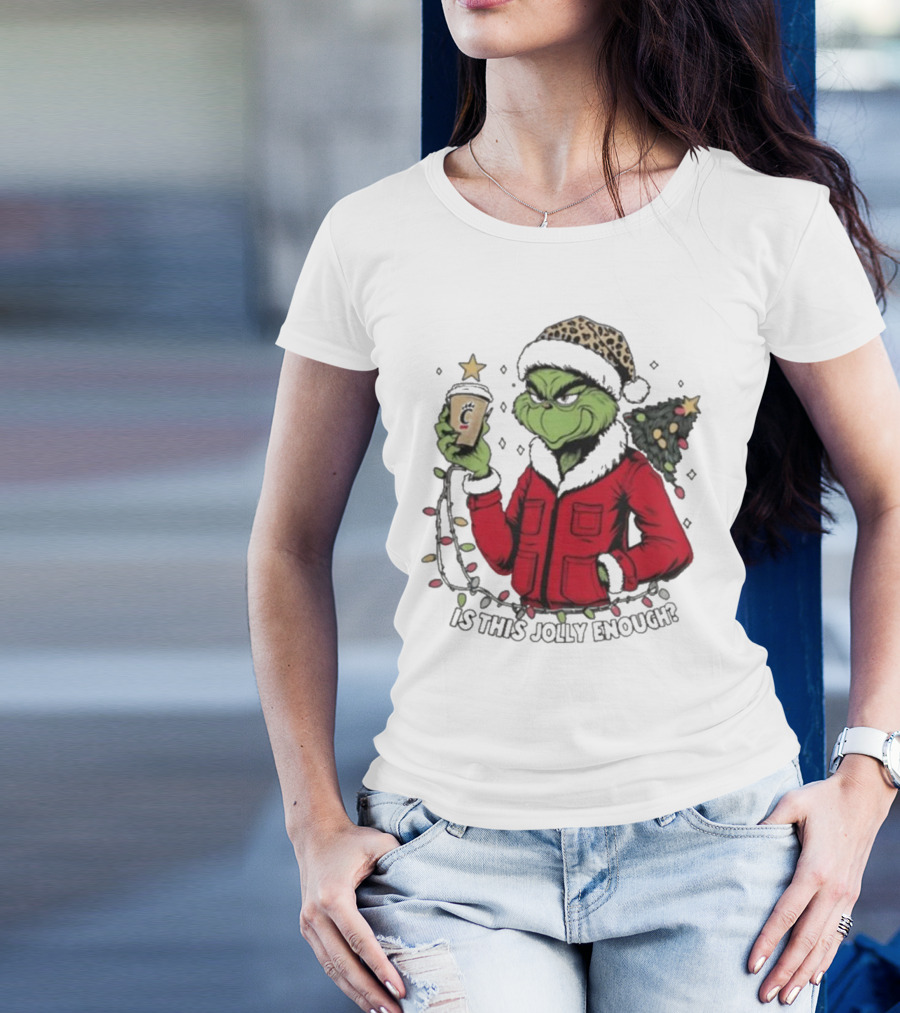 Cincinnati Bearcats Grinch Christmas Is This Jolly Enough T-Shirt