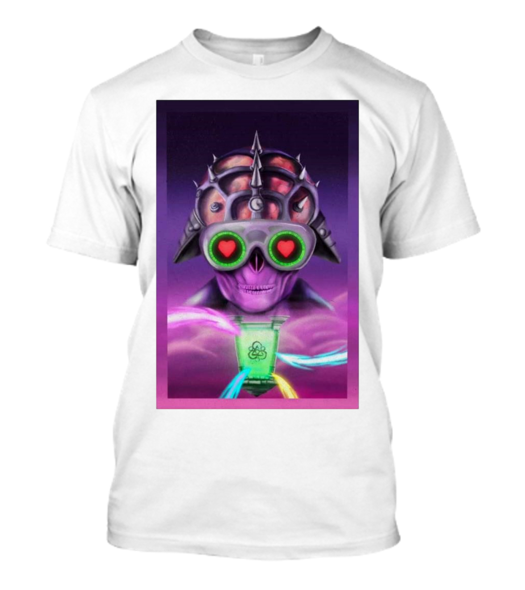 Coheed And Cambria The Father Of Make Believe New Album Visionary Techno Skull T-Shirt