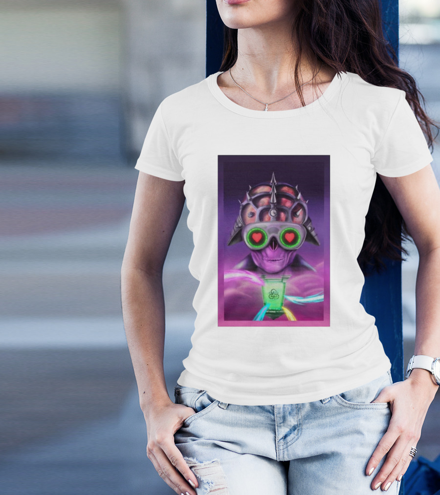 Coheed And Cambria The Father Of Make Believe New Album Visionary Techno Skull T-Shirt